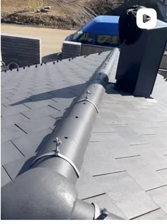 Klempířský detail na střeše
